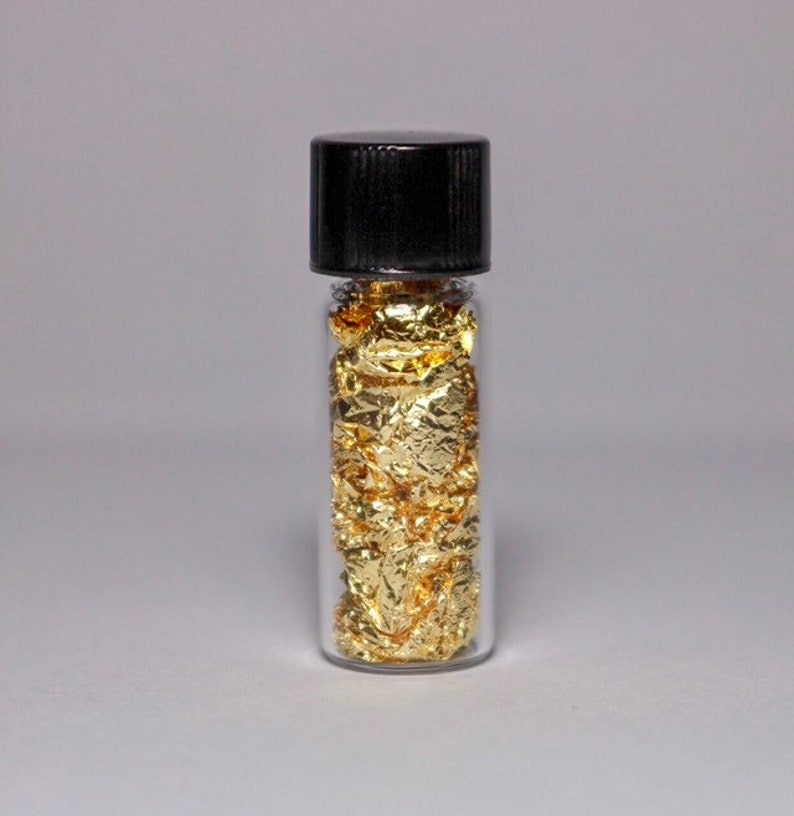 Gold Metal 99.99% Pure Element 79 Au Chemistry Sample Foil image 2