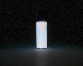 White europium phosphorescent glow in the dark powder - chemistry sample