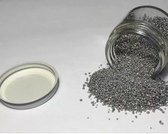 Aluminium Metal Shot 98,7% Rein Element 13 Al Chemie Wissenschaft Große Probe 3 Unze