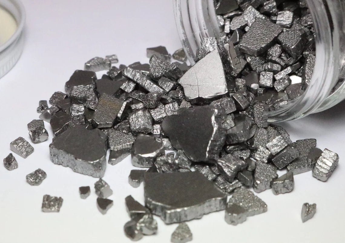Cubi in ferro a densità metallica, in puro metallo ad alta densità, per collezioni di elementi, laboratorio, esperimenti, materiali, hobby, fai da te, insegnanti, scienze, regalo creativo (Fe 2,5 cm
