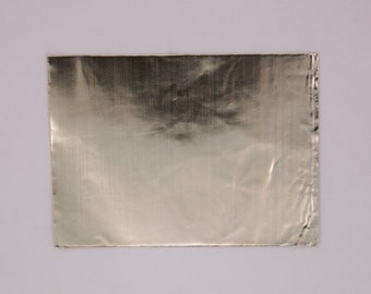 Real Tin Foil Metal 99.9% Pure 1.5x2x0.001 inch Element 50 Sn Chemistry Sample