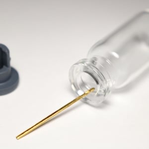1&quot; gold metal wire / electrode 99.99% pure element 79 au chemistry sample