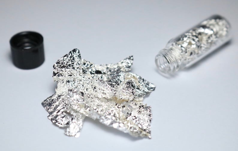 Zilvergranulaat 100 g zilvergranulaat fijn zilver Ag 99,99 zuiver element zilvernuggets - Polymet - Reine Metalle
