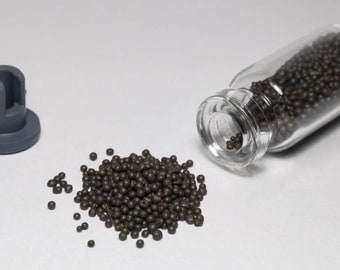 Eisen Metal Shot / Granular Beads, Pellets 99,85% reines Element 26 Fe Chemieprobe