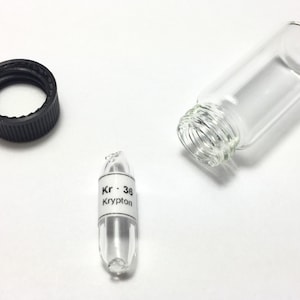 Krypton Gas Ampule 99% Pure Element 36 Kr Chemistry Sample