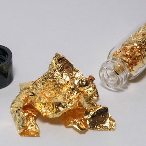 Gold Metal 99.99% Pure Element 79 Au Chemistry Sample Foil