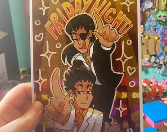 Friday Night Disco print