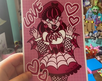 Pink Vampire girl