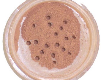 Ultimo Minerals COOL CARMEL All-Natural Kosher Full-Coverage Mineral Foundation - Soft Pearlescent Finish!