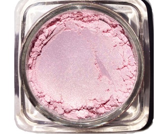 CANDY CRUSHED Light Pink All Natural Loose Eye Shadow Pigment Satin-Shimmer Finish Gluten & Chemical Free Cosmetics by Ultimo Minerals