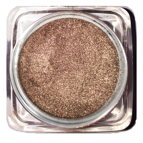 CHARLESTON Pewter Brown All Natural Loose Eye Shadow Pigment Shimmer Finish Gluten & Chemical Free Cosmetics by Ultimo Minerals