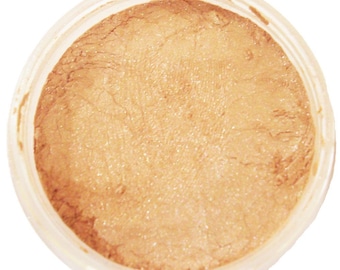 HERA Bronzer Sun-Kissed Tone Shimmer 9 g volledige grootte - volledig natuurlijk koosjer - wangen, nek en borst - mengt goed los poeder!