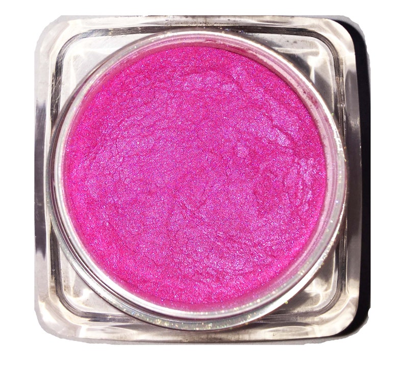 PINK PANTHER II All Natural Loose Eye Shadow Pigment Shimmer Finish Gluten & Chemical Free Cosmetics by Ultimo Minerals image 1