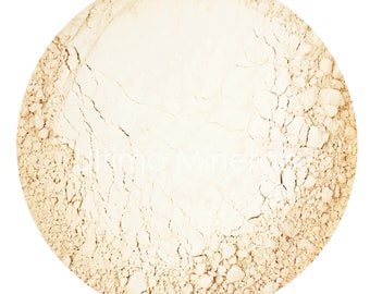 Ultimo Minerals COOL IVORY 1 Oz. Refill 30 grams Full-Coverage Mineral Foundation - Soft Pearlescent Finish All Natural Gluten Free!