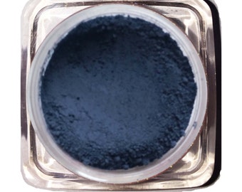 NAVY SEALED Blue All Natural Loose Eye Shadow Pigment Matte Finish Gluten & Chemical Free Cosmetics by Ultimo Minerals