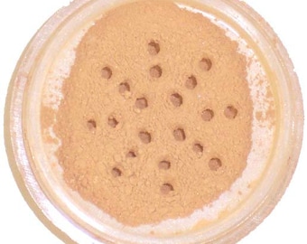 Ultimo minéraux miel moyen tout-naturel casher plein-assurance fond de teint Mineral - finition nacrée douce !