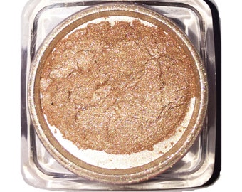 HOLLYWOOD HILLS Nude Beige Champagne All Natural Loose Eye Shadow Pigment Shimmer Finish Gluten & Chemical Free Cosmetics by Ultimo Minerals