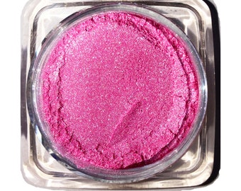 HOT TO TROT Barbie Pink All Natural Loose Eye Shadow Pigment 2g - Shimmer Finish Gluten & Chemical Free Cosmetics by Ultimo Minerals