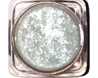 PLATINUM QUICK HIT White Glitter All Natural Loose Eye Shadow Pigment Shimmer Finish Gluten & Chemical Free Cosmetics by Ultimo Minerals