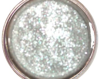 PLATINUM QUICK HIT White Glitter All Natural Loose Eye Shadow Pigment Shimmer Finish Gluten & Chemical Free Cosmetics by Ultimo Minerals