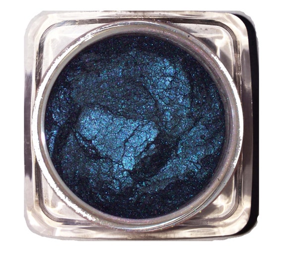 WICKED Black Glitter Line All Natural Loose Eye Shadow Pigment 2g - Shimmer  Finish Gluten & Chemical Free Cosmetics by Ultimo Minerals