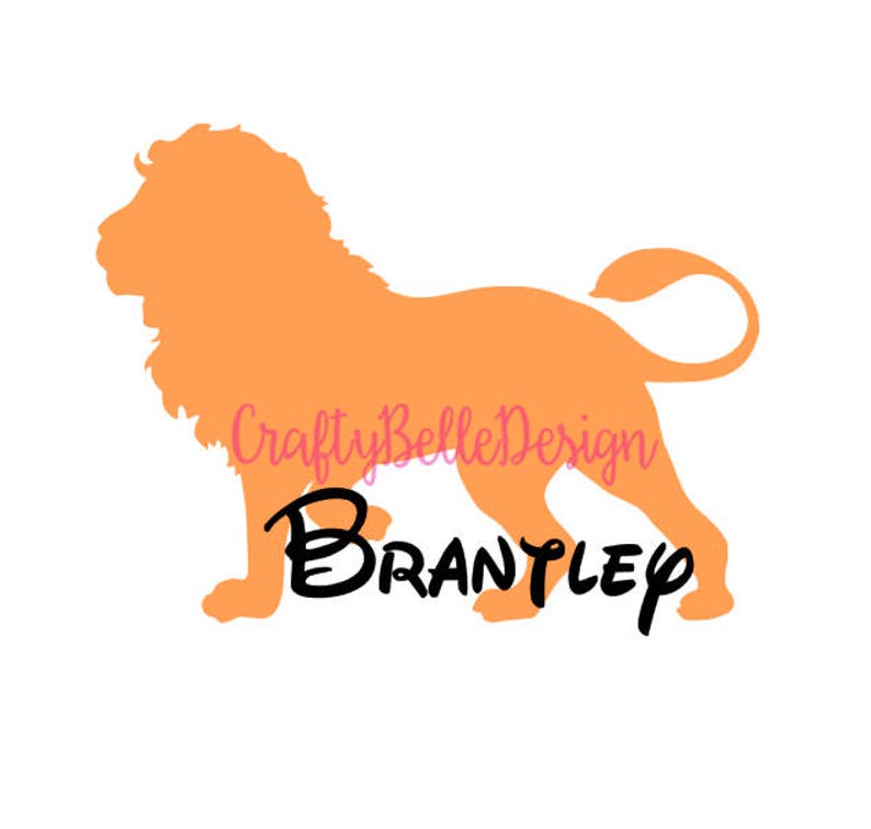 Lion King Decal Lion Decal Disney Lion King Decal Car Etsy