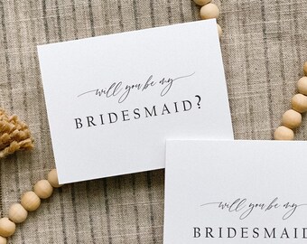 Personalized Bridesmaid Proposal | Bridesmaid Proposal Card | Maid of Honor Proposal | Bridesmaid Card