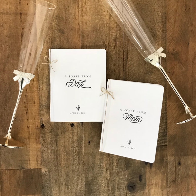 Wedding speech keepsake image