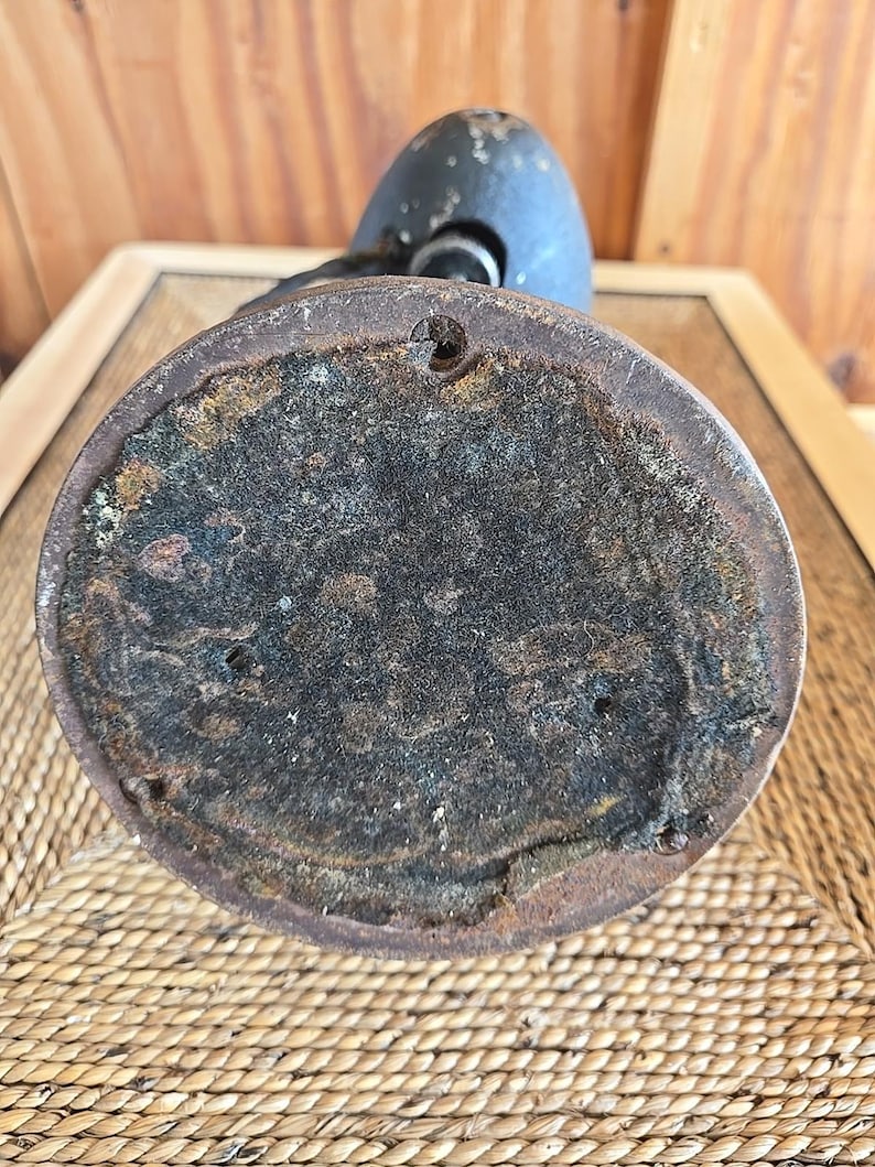 Antique Fan Emerson Electric 2450-D 4 Blade Vintage Desk Fan 10" image 6
