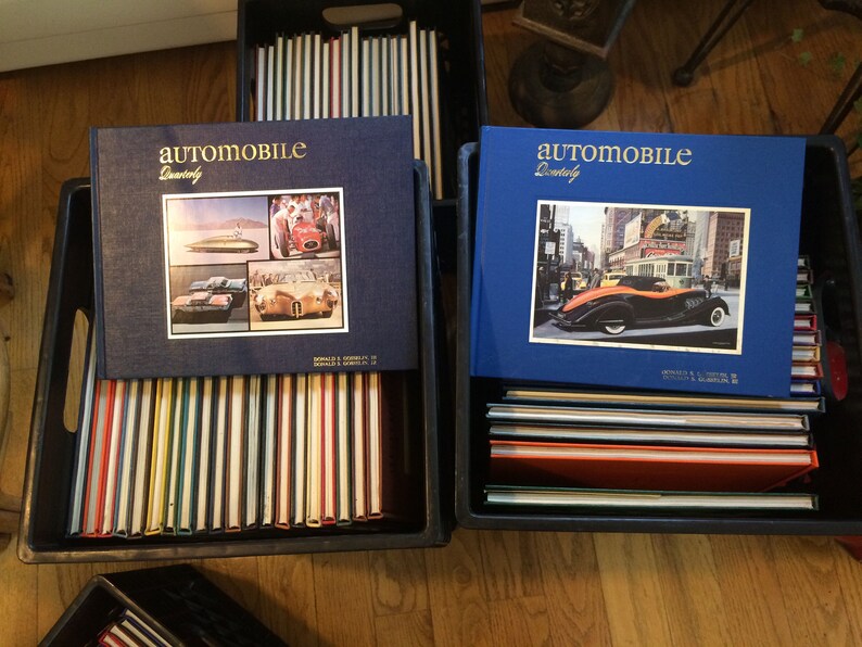 VINTAGE Automobile Quarterly Hardcover Books Volumes 130 Etsy