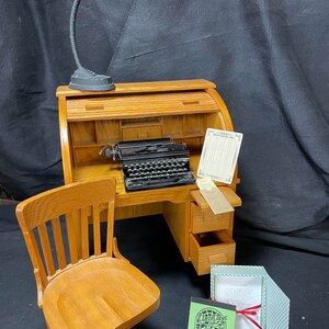 American Girl Roll Top Desk and Accessories Etsy