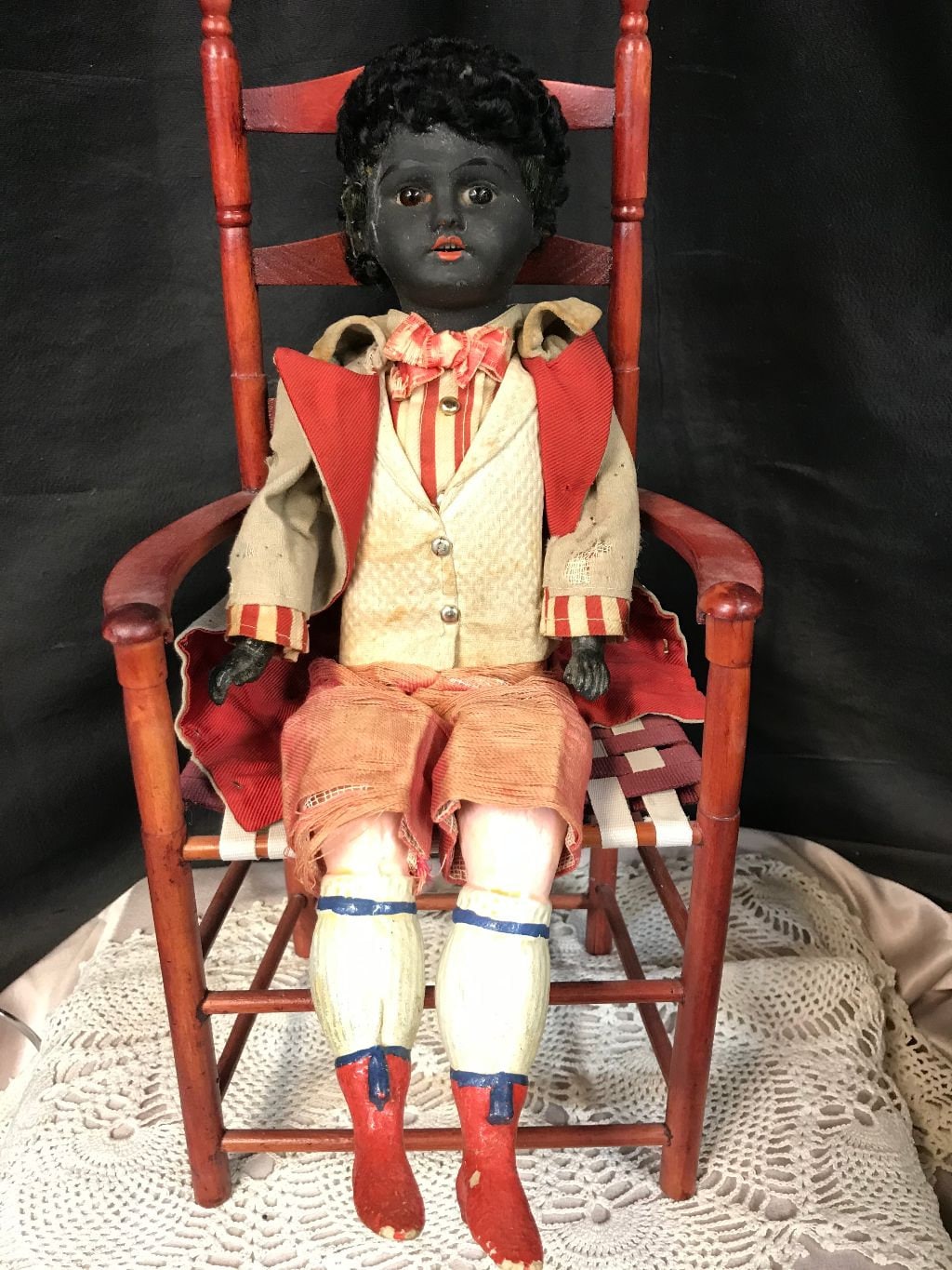 14 Rare Antique Porcelain Black Doll Etsy