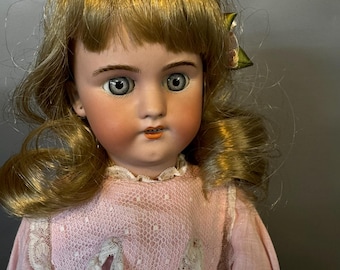 Antique Simon & Halbig K*R W. German Bisque Doll 55 (circa 1900