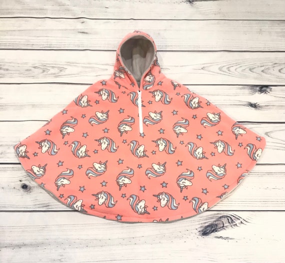 Poncho licorne rose pour siège de voiture 0-4 ans EN STOCK! – Bébé