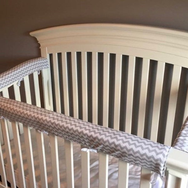 Crib Rail Cover Etsy