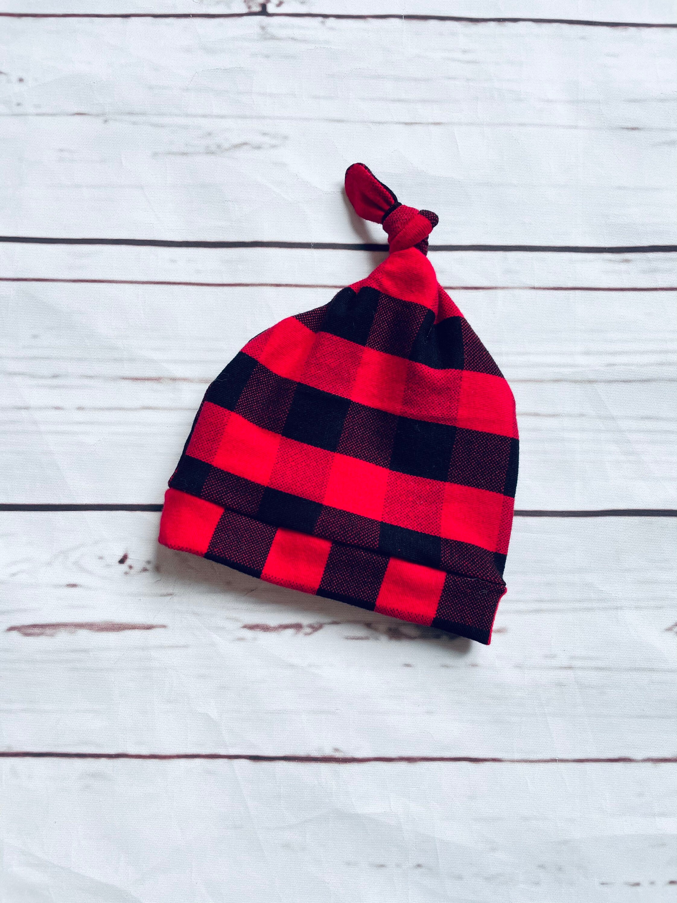 Red Plaid Coming Home From Hospital Outfit, Hello World Baby Outfit ...