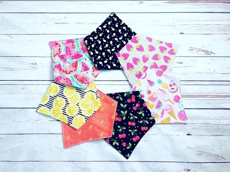 Strawberry Bib For Girl Strawberry Baby gift Canada Strawberry Baby Bandana Bibs Strawberries Baby Bib Pink Drool Bib