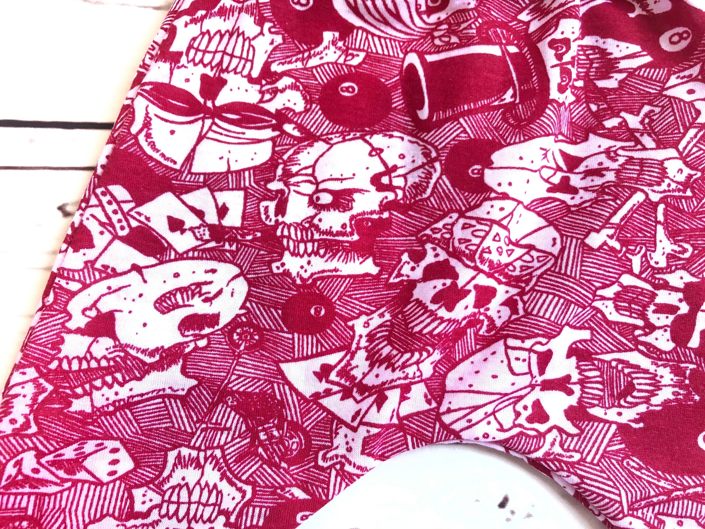 Red Skull Grow With Me Pants Baby Boy Pants Baby Boy Etsy