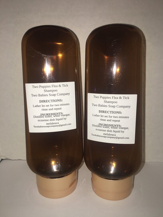 Two Puppies Flea Tick Shampoo Etsy