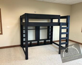 Custom Loft Bed Etsy