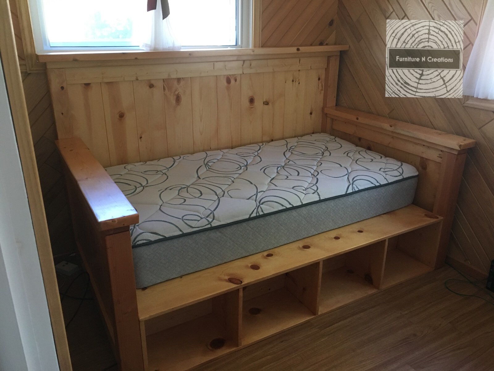 Farmhouse Twin Daybed With Storage Custom Furniture Small Etsy
