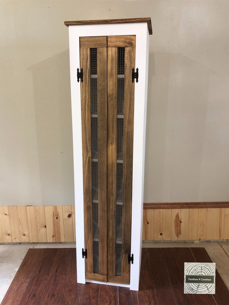 Tall And Slender Jelly Cabinet Pantry Storage Cupboard Etsy