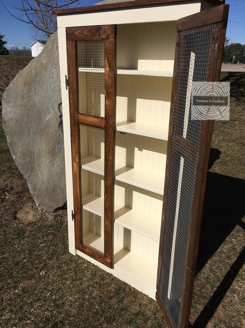 Tall Farmhouse Pantry Etsy