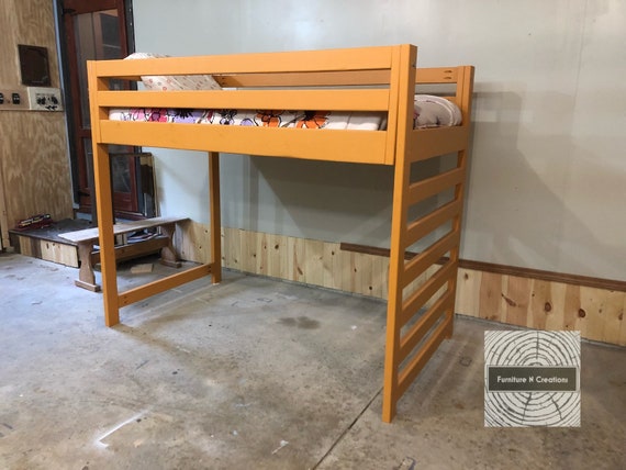 twin loft bed for kids