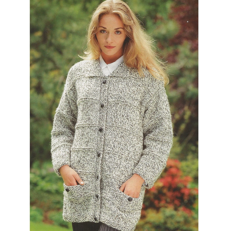 Knit Jacket Pattern Etsy