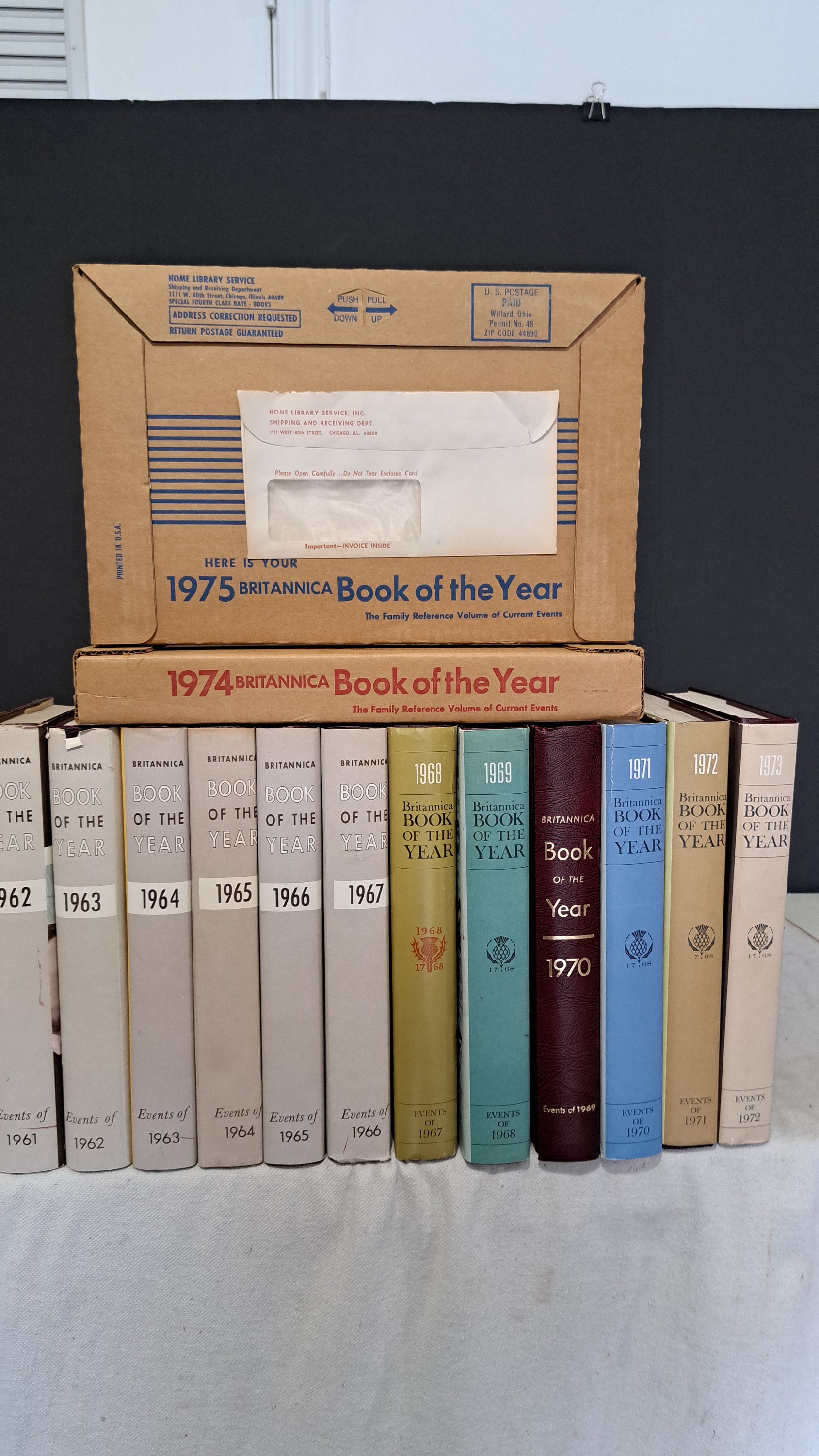 1958 Encyclopedia Britannica Set - Etsy Canada