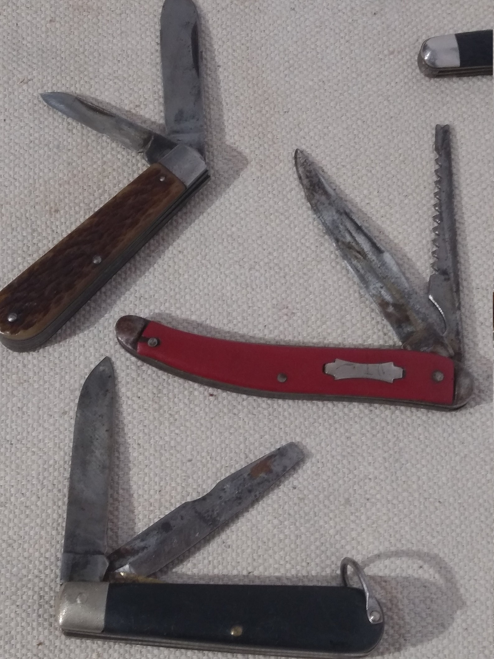 Collection of 10 Antique Pocket Knives Etsy