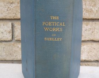 1853 primo volume singolo The Poetical Works Of Percy Bysshe Shelley