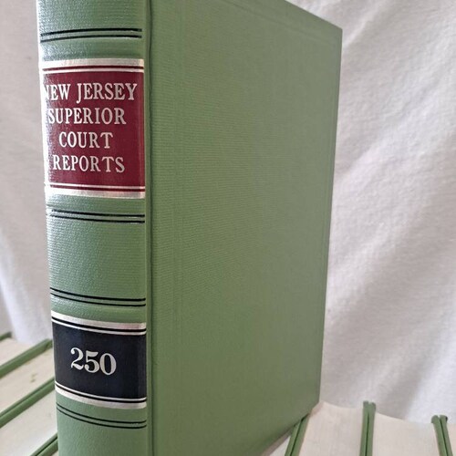 Collection shops of 10 vintage New Jersey law books J10