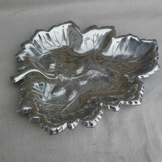Vintage Gorham Polished Pewter Candy Tray - Etsy